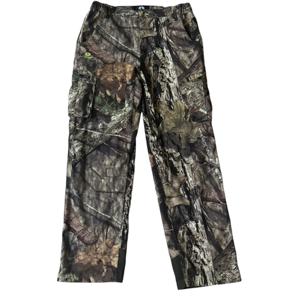 Mossy Oak Camo Hunting Pants – Lightweight & Durable, Size L